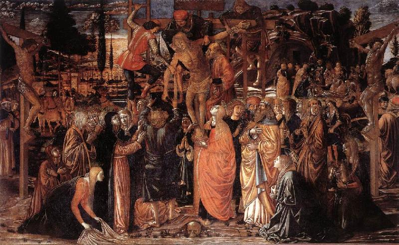 GOZZOLI, Benozzo Descent from the Cross sg